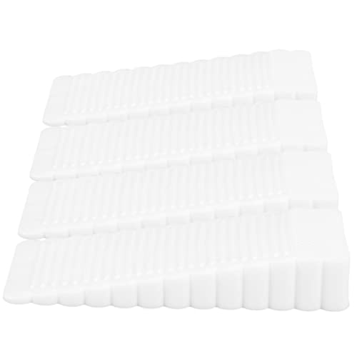 NUOBESTY 4stücke Keile Zum Nivellieren Und Gummi-unterlegscheiben Für Unebene Böden Vielseitig Einsetzbar Für Toiletten Türen Fenster Und Möbel Robust Und rutschfest von NUOBESTY