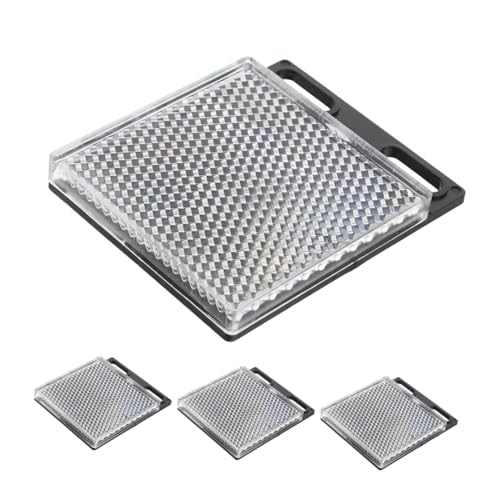 NUOBESTY 4 Stück Reflektierendes Gitter Photoelektrischer Spiegel Straßensicherheitsreflektor Photoelektrischer Reflektor Für Fotozellenreflektor Für Photoelektrischen Sensor NUOBESTY 4 Stück Reflektierendes Gitter Photoelektrischer Spiegel Straßensicherheitsreflektor Photoelektrischer Reflektor Für Fotozellenreflektor Für Photoelektrischen Sensor von NUOBESTY