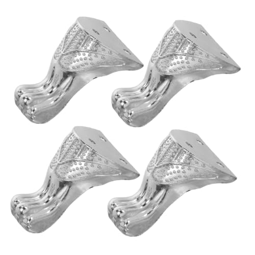 NUOBESTY 4 Stück Retro Möbel Eckfüße Dekorative Fußstützen für Schmuckkästen Stabile Möbelstützen für Tische und Schränke Antike Design Elemente für Stilvolle Einrichtung NUOBESTY 4 Stück Retro Möbel Eckfüße Dekorative Fußstützen für Schmuckkästen Stabile Möbelstützen für Tische und Schränke Antike Design Elemente für Stilvolle Einrichtung von NUOBESTY