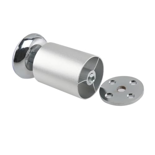 NUOBESTY 4 Stück Runde Möbelbeine einstellbar Richtmaschinen runde möbelfüße Verstellbare Möbelbeine verstellbare Möbelfüße rostfreie Möbelbeine Silver NUOBESTY 4 Stück Runde Möbelbeine einstellbar Richtmaschinen runde möbelfüße Verstellbare Möbelbeine verstellbare Möbelfüße rostfreie Möbelbeine Silver von NUOBESTY