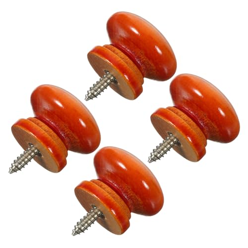 NUOBESTY 4 Stück Runde Möbelgriffe aus Massivholz Einloch Schrankgriff Einfach zu Montierende Holzgriffe für Kommode Kleiderschrank Vintage Stil Möbelzubehör NUOBESTY 4 Stück Runde Möbelgriffe aus Massivholz Einloch Schrankgriff Einfach zu Montierende Holzgriffe für Kommode Kleiderschrank Vintage Stil Möbelzubehör von NUOBESTY