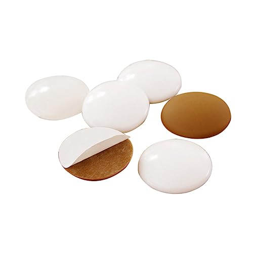 NUOBESTY 4 Stück Silikon Türknauf Wandschutz Selbstklebende für Türgriffe Geräuschdämpfer Möbel Stopper Zufällige Farben für Zuhause Zufällige Farbe von NUOBESTY