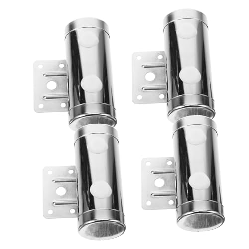 NUOBESTY 4 Stück Sofa Feet Hardware -zubehör Hohe Tischbeine Bodenschutz Für Möbelbeine Kleine Möbelbeine Couch Füße Möbelbeine Füße Ersatz Fußpolster Für Möbel Kommode Kabinettsbeine Stahl von NUOBESTY