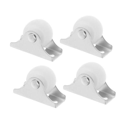 NUOBESTY 4 Stück Teiliges Fester Möbelrollen aus Langlebigem PP Kunststoff Kleine Befestigungslöchern für Einfache Montage Geräuscharmes Reibungsarmes Gleiten von Schrank Möbel NUOBESTY 4 Stück Teiliges Fester Möbelrollen aus Langlebigem PP Kunststoff Kleine Befestigungslöchern für Einfache Montage Geräuscharmes Reibungsarmes Gleiten von Schrank Möbel von NUOBESTY