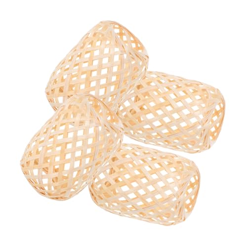 NUOBESTY 4 Stück Teiliges Handgefertigte Lampenschirme Kleine Geflochtene Laternen Vintage Stil Sanfte Lichtstreuung für Wohnliche Dekoration DIY Ornamente für Hochzeit und Zuhause NUOBESTY 4 Stück Teiliges Handgefertigte Lampenschirme Kleine Geflochtene Laternen Vintage Stil Sanfte Lichtstreuung für Wohnliche Dekoration DIY Ornamente für Hochzeit und Zuhause von NUOBESTY