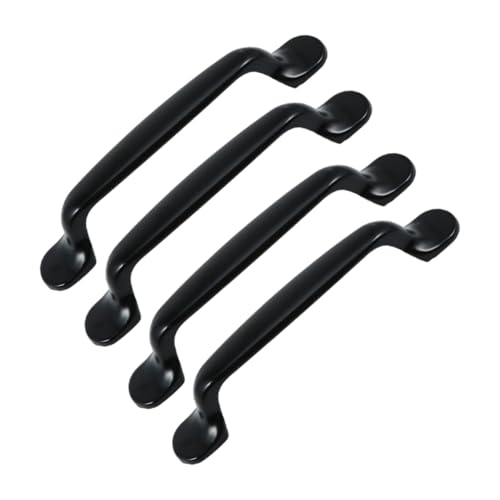 NUOBESTY 4 Stück Teiliges Ovaler Metallgriff in Schwarz Lochabstand Aluminiumlegierung Robuste Schrank und Schubladengriffe für Küchenschränke Kleiderschränke Kommoden Vintage Stil NUOBESTY 4 Stück Teiliges Ovaler Metallgriff in Schwarz Lochabstand Aluminiumlegierung Robuste Schrank und Schubladengriffe für Küchenschränke Kleiderschränke Kommoden Vintage Stil von NUOBESTY