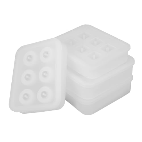 NUOBESTY 4stücke Silikonform Für Harzperlen Quadratische Und Kugelförmige Anhängergussformen Bastelformen Für Edelsteine Und DIY-schmuckherstellung NUOBESTY 4stücke Silikonform Für Harzperlen Quadratische Und Kugelförmige Anhängergussformen Bastelformen Für Edelsteine Und DIY-schmuckherstellung von NUOBESTY