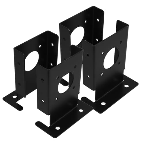 NUOBESTY 4 Stück Teiliges Zaunbasis Metall Stabiler Zaunhalter für Kleine Zäune zu Installieren Einsetzbar für Gartenanlagen und Langlebig NUOBESTY 4 Stück Teiliges Zaunbasis Metall Stabiler Zaunhalter für Kleine Zäune zu Installieren Einsetzbar für Gartenanlagen und Langlebig von NUOBESTY