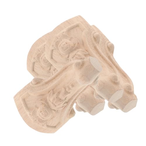 NUOBESTY 4 Stück Tischbeine Aus Massivholz Sofabeine Ersetzen Möbelstützbein Esstischbeine Möbelbein Aus Holz Couch Beine Couchtischbeine Aus Holz Kommode Beine DIY Holzbeine Beige Hölzern von NUOBESTY