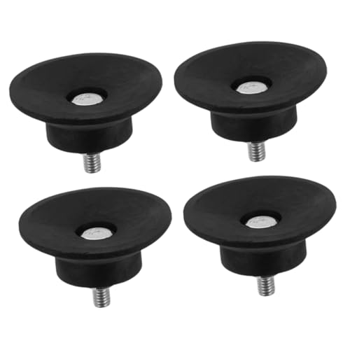 NUOBESTY 4stücke Gummi-antivibrationspads Gewinde Stoßdämpfende Gummifußpads Für Waschmaschinen Möbel Und Industrieanlagen Vibrationsdämpfendes Gummi Für Sichere Installation Und von NUOBESTY