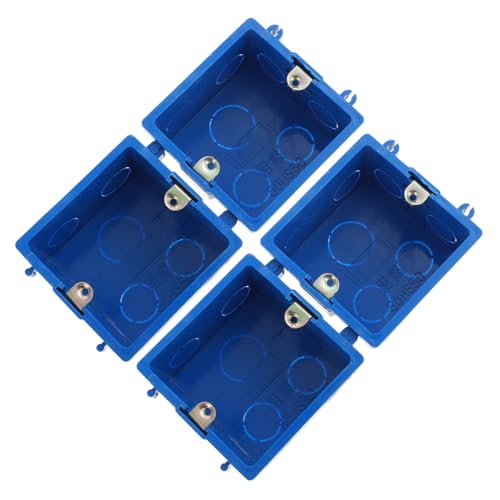 NUOBESTY 4 Stück Wasserdichte PVC Anschlussdose Langlebiger Schutz für Elektroverbindungen Einfache Installation Sicherer Kabelschutz für Haushalt und Industrie NUOBESTY 4 Stück Wasserdichte PVC Anschlussdose Langlebiger Schutz für Elektroverbindungen Einfache Installation Sicherer Kabelschutz für Haushalt und Industrie von NUOBESTY