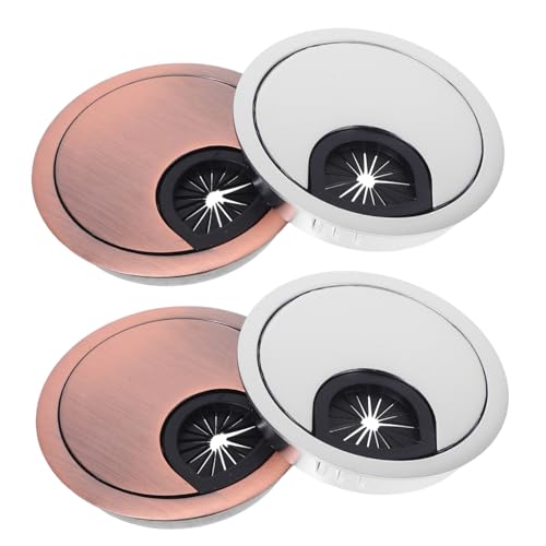 NUOBESTY 4 Stück Zinklegierung Schreibtisch Kabeldurchführung Kabeldurchlass für Kabelmanagement Büro Heim Arbeitsplatz Rot Antik und Perlsilber Tischdurchführung Abdeckungen NUOBESTY 4 Stück Zinklegierung Schreibtisch Kabeldurchführung Kabeldurchlass für Kabelmanagement Büro Heim Arbeitsplatz Rot Antik und Perlsilber Tischdurchführung Abdeckungen von NUOBESTY