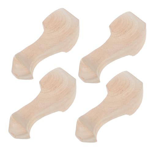 NUOBESTY 4-teilige Möbelbeine: Geschnitzte Möbelbeine Aus Massivholz – Ersatzfüße Aus Holz Im Europäischen Stil Für Couchtisch, Schrank, Nachttisch NUOBESTY 4-teilige Möbelbeine: Geschnitzte Möbelbeine Aus Massivholz – Ersatzfüße Aus Holz Im Europäischen Stil Für Couchtisch, Schrank, Nachttisch von NUOBESTY