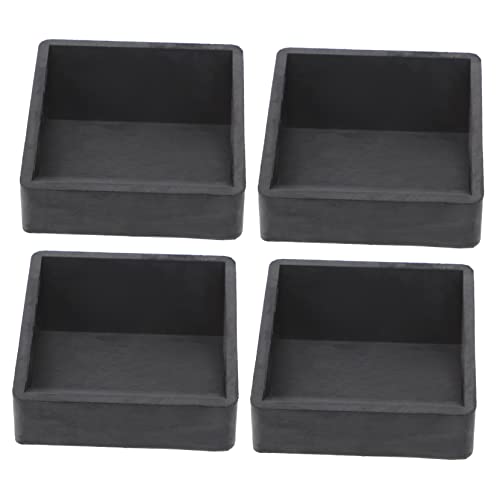 NUOBESTY 4stücke Teiliges Gummi Bettstopper Für Möbelrollen rutschfeste Möbeluntersetzer Für Stuhl Bett Und Sofa Langlebige Und Flexible Caster Cups Für Holzfußböden von NUOBESTY