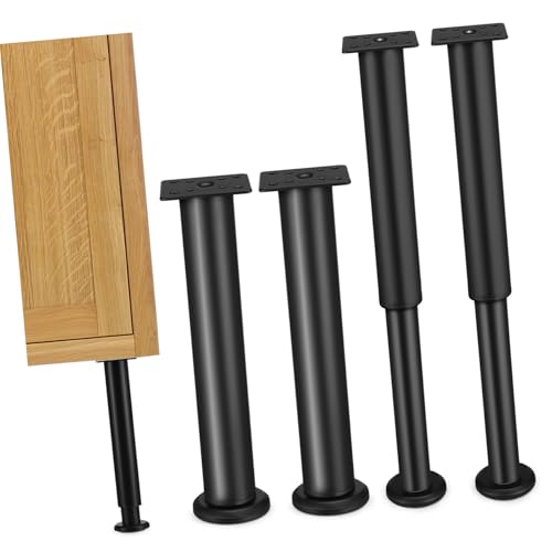 NUOBESTY 4Stücke Verstellbare Möbelbeine Höhenverstellbare Schreibtischbeine Für Tische Betten Und Schränke Stabil Anpassbar NUOBESTY 4Stücke Verstellbare Möbelbeine Höhenverstellbare Schreibtischbeine Für Tische Betten Und Schränke Stabil Anpassbar von NUOBESTY