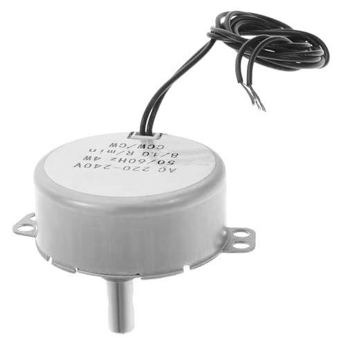 NUOBESTY 4W Synchronmotor mit Reduzierter Drehgeschwindigkeit Cw Ccw für Modellbau und Schulprojekte Langlebiger und Leiser Elektromotor für DIY Anwendungen NUOBESTY 4W Synchronmotor mit Reduzierter Drehgeschwindigkeit Cw Ccw für Modellbau und Schulprojekte Langlebiger und Leiser Elektromotor für DIY Anwendungen von NUOBESTY