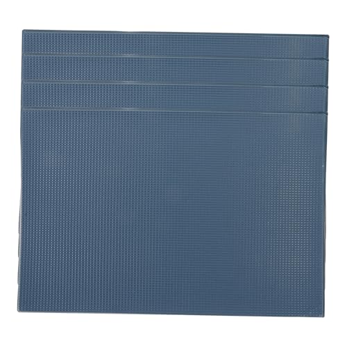 NUOBESTY 4stücke PVC Miniatur Dachziegel Für Microlandschaft Dekoration Bauzubehör Für Sandkasten Mini-gärten Modellbau Basismaterialien Für Miniaturen von NUOBESTY