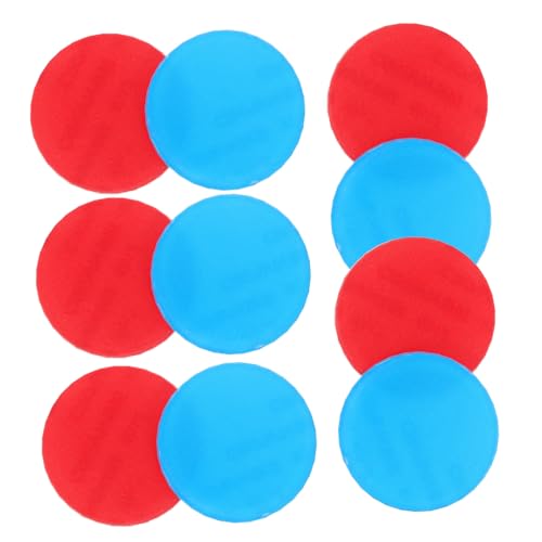 NUOBESTY 5 Paare Wasserschild Aufkleber für Wasserhähne Runde Hot Cold Etiketten Robustem für Badezimmer und Duschen Einfache Identifikation von Heißem und Kaltem Wasser von NUOBESTY