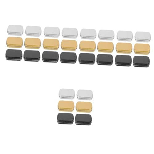 NUOBESTY 5 Sätze Blechbüchse Lagercontainer Vorratsbehälter Aufbewahrungsbox Für Metall Box Schlüsselboxen Weiden Aufklappbare Dosen Beispielfall Eiserner Organizer Eisen 6 Stück * 5 NUOBESTY 5 Sätze Blechbüchse Lagercontainer Vorratsbehälter Aufbewahrungsbox Für Metall Box Schlüsselboxen Weiden Aufklappbare Dosen Beispielfall Eiserner Organizer Eisen 6 Stück * 5 von NUOBESTY