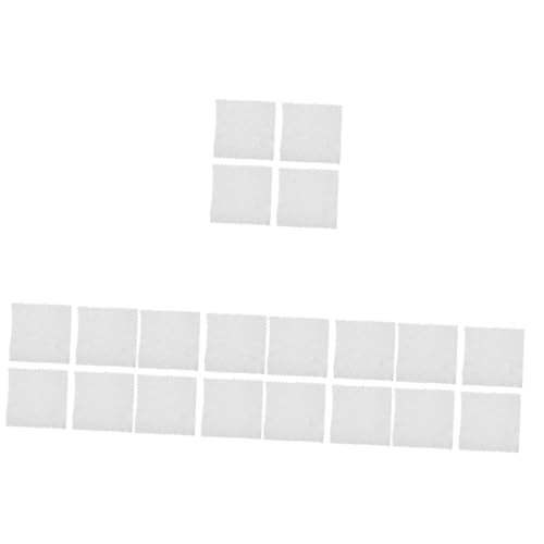 NUOBESTY 5 Sätze DIY Weißes Taschentuch Aus Reiner Baumwolle Handbemalt Batikmuster Handgefertigt Quadratischer Schal 4 Blatt Handtücher Weißes Taschentuch Männer 4 Blatt * 5 von NUOBESTY