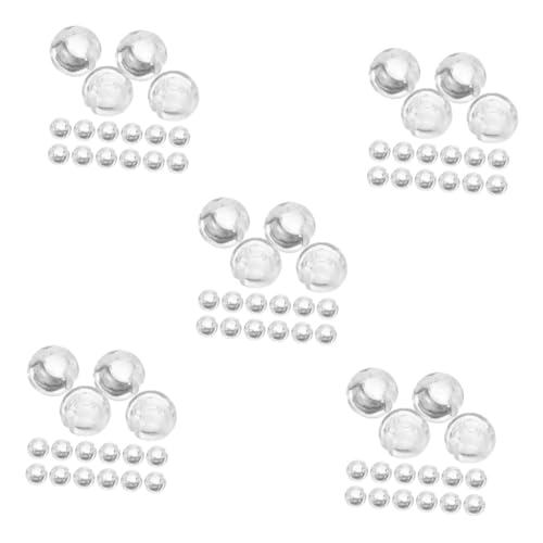 NUOBESTY 5 Sätze Kettenstopper Für Jalousien Transparente Beads Chain Stops Für Und Vorhänge Langlebig Und Leicht Einfache Montage Und Demontage Passend Für Vertikale Jalousien 24 Stück * 5 von NUOBESTY