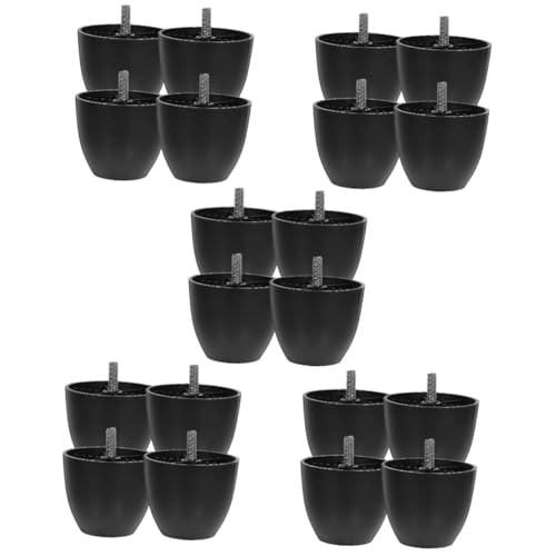 NUOBESTY 5 Sätze Runde Möbelbeine Verstellbare Möbel Füße Für Sofa Und Schrank Stabil Und Geräuscharm Einfache Installation Für Zuhause Und Büro 4 Stück * 5 NUOBESTY 5 Sätze Runde Möbelbeine Verstellbare Möbel Füße Für Sofa Und Schrank Stabil Und Geräuscharm Einfache Installation Für Zuhause Und Büro 4 Stück * 5 von NUOBESTY