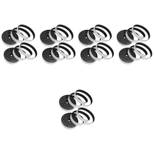 NUOBESTY 5 Sätze Selbstklebendes Dichtband Schalldämmendes Vibrations Kollisionsschutzband Für Türen Und Installieren Für Zuhause Und Gewerbe 2 Rollen * 5 von NUOBESTY