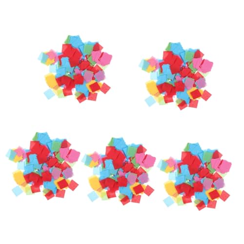 NUOBESTY 5 Stück 1 Regenbogen-seidenpapier-mosaikquadrate Papierservietten-Party Seidenpapierquadrate Fliesen Seidenpapier Zum Basteln Regenbogenpapier Pastellpapier Papiertüten Colorful NUOBESTY 5 Stück 1 Regenbogen-seidenpapier-mosaikquadrate Papierservietten-Party Seidenpapierquadrate Fliesen Seidenpapier Zum Basteln Regenbogenpapier Pastellpapier Papiertüten Colorful von NUOBESTY