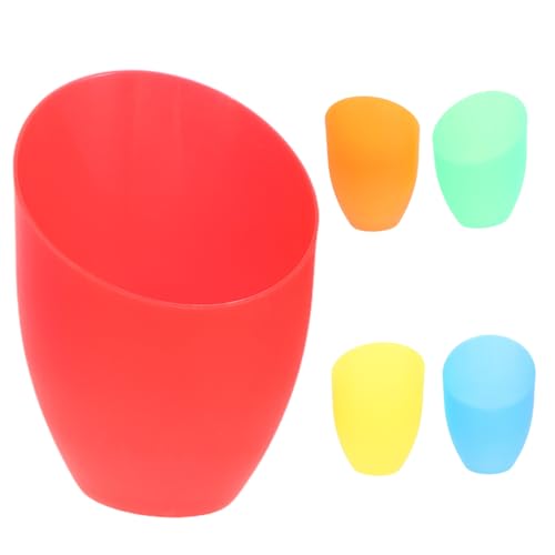 NUOBESTY 5 Stück Bunte Kunststoff Lampenschirme Rund Design Ersatz Lampenschirm Kompatibel mit Steh Tischlampen Wandlampen Vielseitig Einsetzbar Hitzebeständig Langlebig von NUOBESTY
