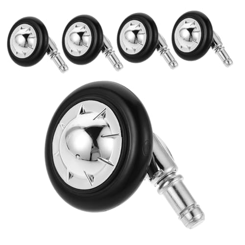NUOBESTY 5 Stück Elektroplate Ersatz Stuhlräder Ersatzräder für Schreibtischstühle Stuhl Zaubererräder Stuhlteile Lenkrollen für Computerstühle Bürostuhlrad tauschen Stuhlrolle PVC Silber NUOBESTY 5 Stück Elektroplate Ersatz Stuhlräder Ersatzräder für Schreibtischstühle Stuhl Zaubererräder Stuhlteile Lenkrollen für Computerstühle Bürostuhlrad tauschen Stuhlrolle PVC Silber von NUOBESTY