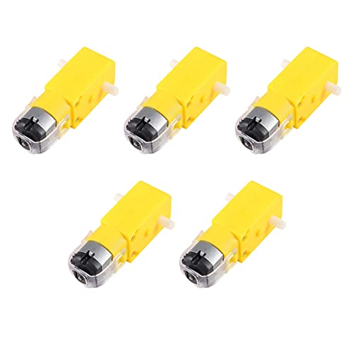 NUOBESTY 5 Stück Getriebemotor Bürstenloser Smart Roboter Modell Getriebemotor Automotor Auto Robotermotor Kleiner Elektromotor Doppelzahnradwelle Tt Motor Magnetischer Interferenzmotor NUOBESTY 5 Stück Getriebemotor Bürstenloser Smart Roboter Modell Getriebemotor Automotor Auto Robotermotor Kleiner Elektromotor Doppelzahnradwelle Tt Motor Magnetischer Interferenzmotor von NUOBESTY