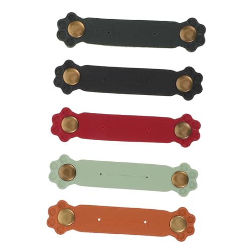 NUOBESTY 5 Stück Katzenkrallenkopfhörer -wickler Handgefertigtes Elektronikzubehör Hörphone -kabelorganisator Usb Kabelhalter Reisekabel-organizer Kabel-organizer-aufbewahrung Pu-leder NUOBESTY 5 Stück Katzenkrallenkopfhörer -wickler Handgefertigtes Elektronikzubehör Hörphone -kabelorganisator Usb Kabelhalter Reisekabel-organizer Kabel-organizer-aufbewahrung Pu-leder von NUOBESTY