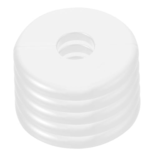 NUOBESTY 5 Stück Rohrflanschabdeckung Wand Split Flansch Toilettenflanschabdeckung Wasserrohr Schutzabdeckung Wandflanschabdeckung Rohrabdeckung Dekorationsabdeckung Rohrwandabdeckungen von NUOBESTY