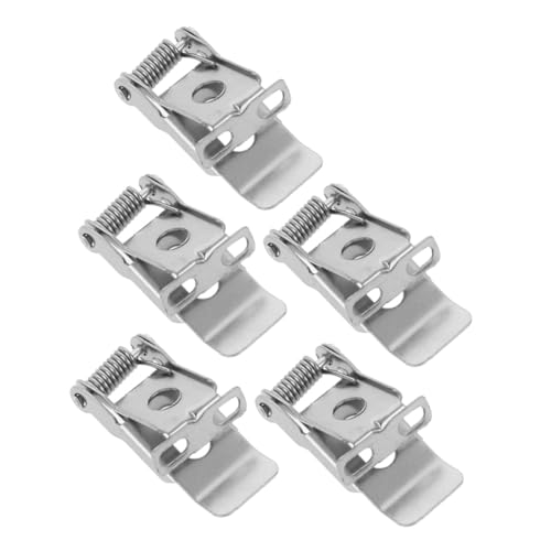 NUOBESTY 5 Stück Teiliges Federclips für Einbauleuchten Hochfeste Halteklammern für Decken und Panellampen Schnellmontage Downlight Haltefeder Kompatibel mit Aufbau und Einbaubeleuchtung von NUOBESTY