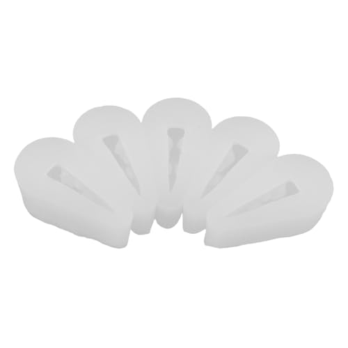 NUOBESTY 5 Stück Teiliges Halloween Silikonform Krähen-schädel Anhängerform Langlebig Einfache Entformung für DIY Harz Schokolade Backen und Kreative Bastelprojekte von NUOBESTY