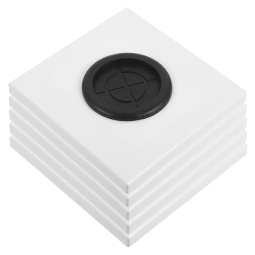 NUOBESTY 5 Stück Teiliges Kabeldurchlass Wandplatte mit Gummitülle Weiße Ausführung Abdeckplatte für Steckdosen und Schalter Dekorative Schutzblende für Sauberes Kabelmanagement Zuhause und NUOBESTY 5 Stück Teiliges Kabeldurchlass Wandplatte mit Gummitülle Weiße Ausführung Abdeckplatte für Steckdosen und Schalter Dekorative Schutzblende für Sauberes Kabelmanagement Zuhause und von NUOBESTY