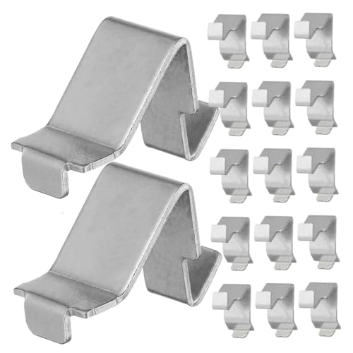 NUOBESTY 50 Stück Metall Regalträger Verdickte Pilasterklemmen Abnehmbare Schrankhalterung für Bücherregal Aktenschrank Küchenregal Stabile Unterstützung für Holz Sperrholz Spanplatte NUOBESTY 50 Stück Metall Regalträger Verdickte Pilasterklemmen Abnehmbare Schrankhalterung für Bücherregal Aktenschrank Küchenregal Stabile Unterstützung für Holz Sperrholz Spanplatte von NUOBESTY