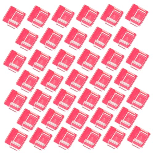 NUOBESTY 50 Stück Selbstklebende Kabelhalter Transparente Wandkabelclips zur Kabelorganisation für Auto Recorder und Mehr Installieren Rückstandsfrei Entfernbar Zufällige von NUOBESTY