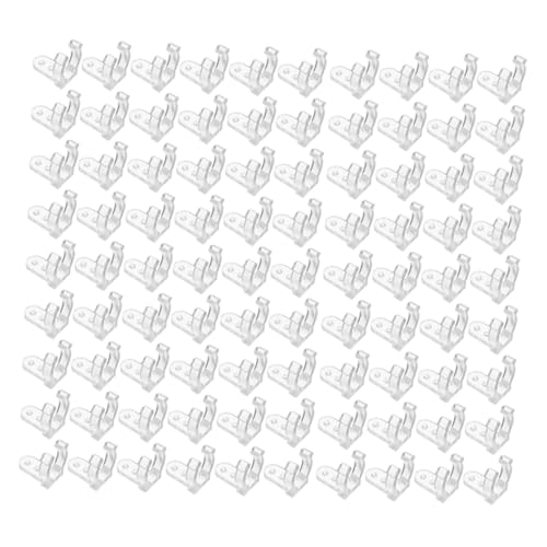 NUOBESTY 50 Stück Teiliges LED Rope Light Clips Transparente Befestigungsclips für Verschiedene Lichtschlauch Robuste Kunststoffhalterungen Einfach zu Montieren Geeignet für Innen und NUOBESTY 50 Stück Teiliges LED Rope Light Clips Transparente Befestigungsclips für Verschiedene Lichtschlauch Robuste Kunststoffhalterungen Einfach zu Montieren Geeignet für Innen und von NUOBESTY