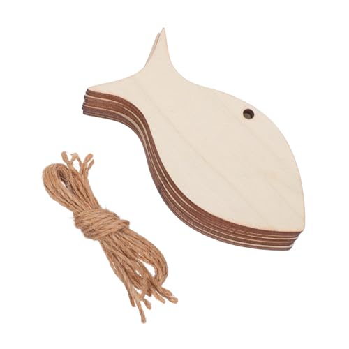 NUOBESTY 50 Stück Teiliges Natürliche Holzfische zum Basteln Leichte Ozeanische Tieranhänger Hohle Wanddekorationen Einfache Diy-holzanhänger für Party Raumgestaltung NUOBESTY 50 Stück Teiliges Natürliche Holzfische zum Basteln Leichte Ozeanische Tieranhänger Hohle Wanddekorationen Einfache Diy-holzanhänger für Party Raumgestaltung von NUOBESTY