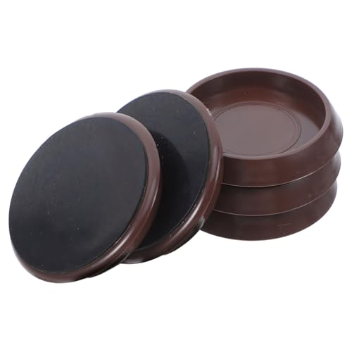 NUOBESTY 5pcs Möbelbecher Für Hartholzböden Caster Cups Teppich Anti-rutschmöbel Grippers Möbelräder Rad Caster Cups Nicht-rutschmöbelpolster (plastikboden) von NUOBESTY