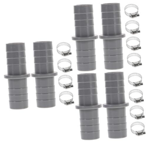 NUOBESTY 6 Sätze Waschmaschinen Abwasseranschluss Adapter mit Schlauchschellen Verlängerung für Waschmaschine Geschirrspüler Dichte Verbindung Rostfrei Langlebig NUOBESTY 6 Sätze Waschmaschinen Abwasseranschluss Adapter mit Schlauchschellen Verlängerung für Waschmaschine Geschirrspüler Dichte Verbindung Rostfrei Langlebig von NUOBESTY