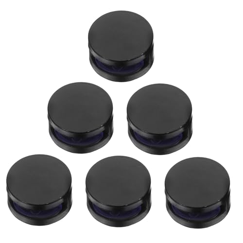 NUOBESTY 6 Stück Runde Glasclips aus Robustem Legierungsmetall Spiegelhalter Wandmontage für Glas Sichere Befestigung für Badezimmerspiegel Möbelglas-klammern mit Schrauben und Dübeln NUOBESTY 6 Stück Runde Glasclips aus Robustem Legierungsmetall Spiegelhalter Wandmontage für Glas Sichere Befestigung für Badezimmerspiegel Möbelglas-klammern mit Schrauben und Dübeln von NUOBESTY