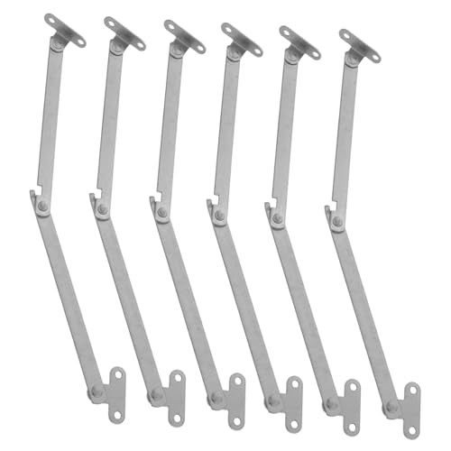 NUOBESTY 6 Stück Spurstangenhalterung Möbeldeckelhalterungen Kommoden Klappscharniere Klappscharniere Hochleistungs Hochleistungs Herunterklappbare Versteckte NUOBESTY 6 Stück Spurstangenhalterung Möbeldeckelhalterungen Kommoden Klappscharniere Klappscharniere Hochleistungs Hochleistungs Herunterklappbare Versteckte von NUOBESTY