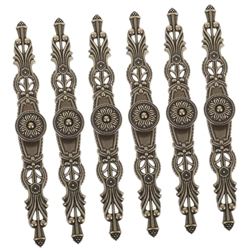 NUOBESTY 6stücke Vintage Schrankgriffe Aus Zinklegierung Für Möbel Kommodenknöpfe Schubladengriffe Schranktürgriffe Antike Griffe Für Kleiderschränke Und Küchenschränke NUOBESTY 6stücke Vintage Schrankgriffe Aus Zinklegierung Für Möbel Kommodenknöpfe Schubladengriffe Schranktürgriffe Antike Griffe Für Kleiderschränke Und Küchenschränke von NUOBESTY