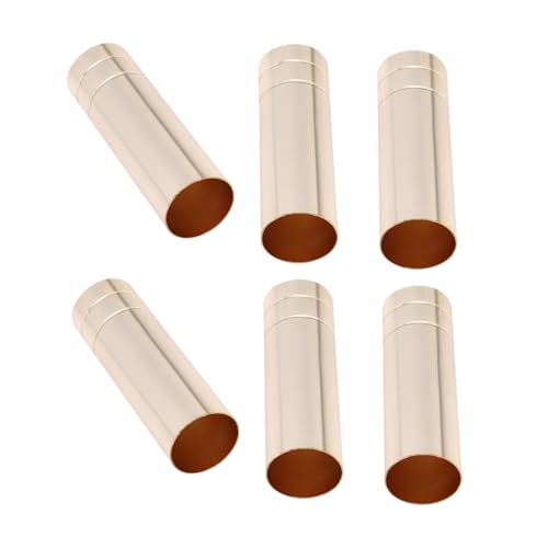 NUOBESTY 6 Stück Teiliges Kronleuchter Lampenhalter Hülse aus Robustem Hitzebeständig und Verschleißfest Einfache Montage Geeignet als Ersatz für Wohnzimmer Kristallkronleuchter von NUOBESTY