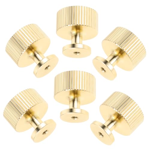 NUOBESTY 6 Stück Teiliges Messing Schrankgriff Goldfarbene Möbelgriffe Ergonomisch Komfortabel Langlebig Schnelle Montage Für Schubladen Kommoden Kleiderschränke Und Küchenschränke NUOBESTY 6 Stück Teiliges Messing Schrankgriff Goldfarbene Möbelgriffe Ergonomisch Komfortabel Langlebig Schnelle Montage Für Schubladen Kommoden Kleiderschränke Und Küchenschränke von NUOBESTY