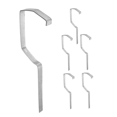 NUOBESTY 6 Stück Teiliges Regenrinnenhalter Robustem Eisen Stabiler Dachrinnenhalter zur Vermeidung von Durchhang Vielseitig Kompatibel und Einfach zu Montieren für Effiziente Entwässerung NUOBESTY 6 Stück Teiliges Regenrinnenhalter Robustem Eisen Stabiler Dachrinnenhalter zur Vermeidung von Durchhang Vielseitig Kompatibel und Einfach zu Montieren für Effiziente Entwässerung von NUOBESTY