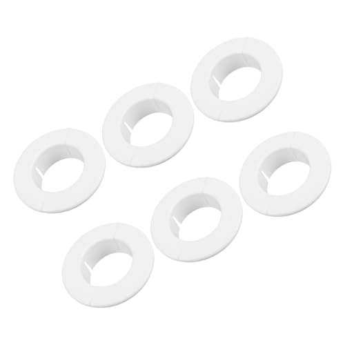 NUOBESTY 6 Stück Teiliges Rohrloch Abdeckset Kunststoff Weiß Geteilte Runde Luftkanal und Wasserrohrblenden Einfache Montage Dekorative Wandblenden für Büro und Wohnräume NUOBESTY 6 Stück Teiliges Rohrloch Abdeckset Kunststoff Weiß Geteilte Runde Luftkanal und Wasserrohrblenden Einfache Montage Dekorative Wandblenden für Büro und Wohnräume von NUOBESTY