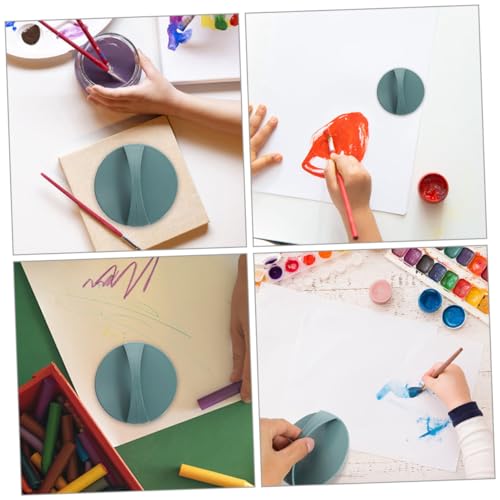 NUOBESTY 6 Stück Teiliges Runde Gravurplatten aus Robustem für Druckgrafik DIY Handwerk und Basteln Langlebige Bruchsichere Präzisionsschnittplatten für Künstler und Anfänger NUOBESTY 6 Stück Teiliges Runde Gravurplatten aus Robustem für Druckgrafik DIY Handwerk und Basteln Langlebige Bruchsichere Präzisionsschnittplatten für Künstler und Anfänger von NUOBESTY